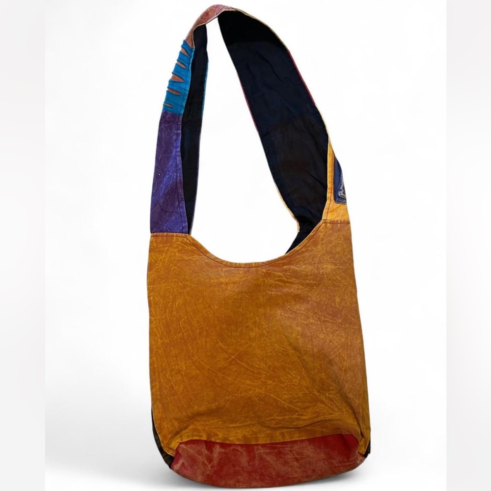 Colorful Owl Patchwork Shoulder Bag - Picture 2 of 8